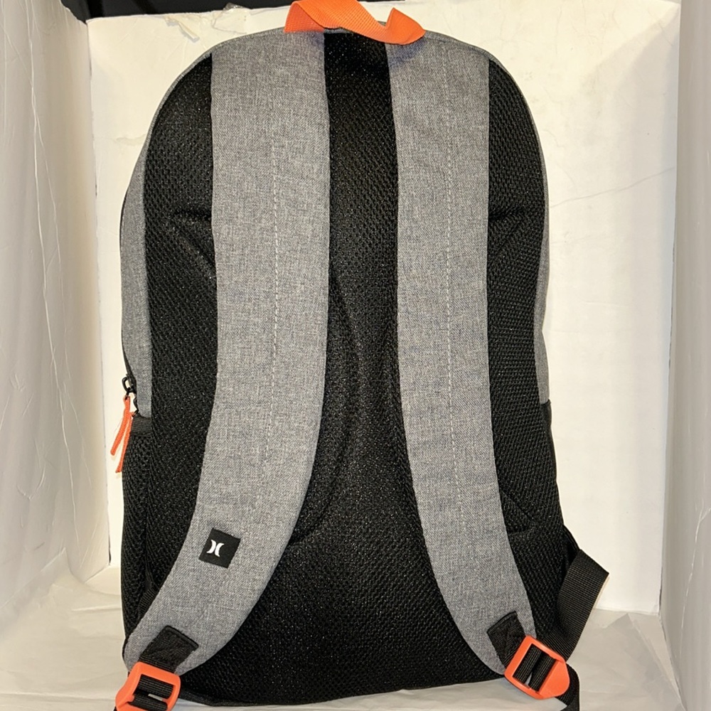 Hurley NEW One & Only Backpack NWOT Dark Gray  NEVER USED 11"Lx 5"Wx 171/2"H - Picture 3 of 7